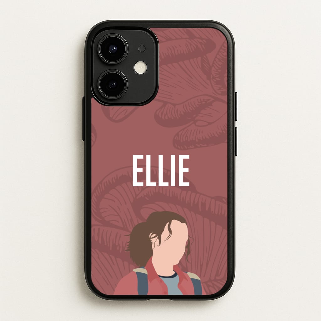Ellie Mushroom Pattern - The Last Of us Phone Case for iPhone 12 / 12 Pro