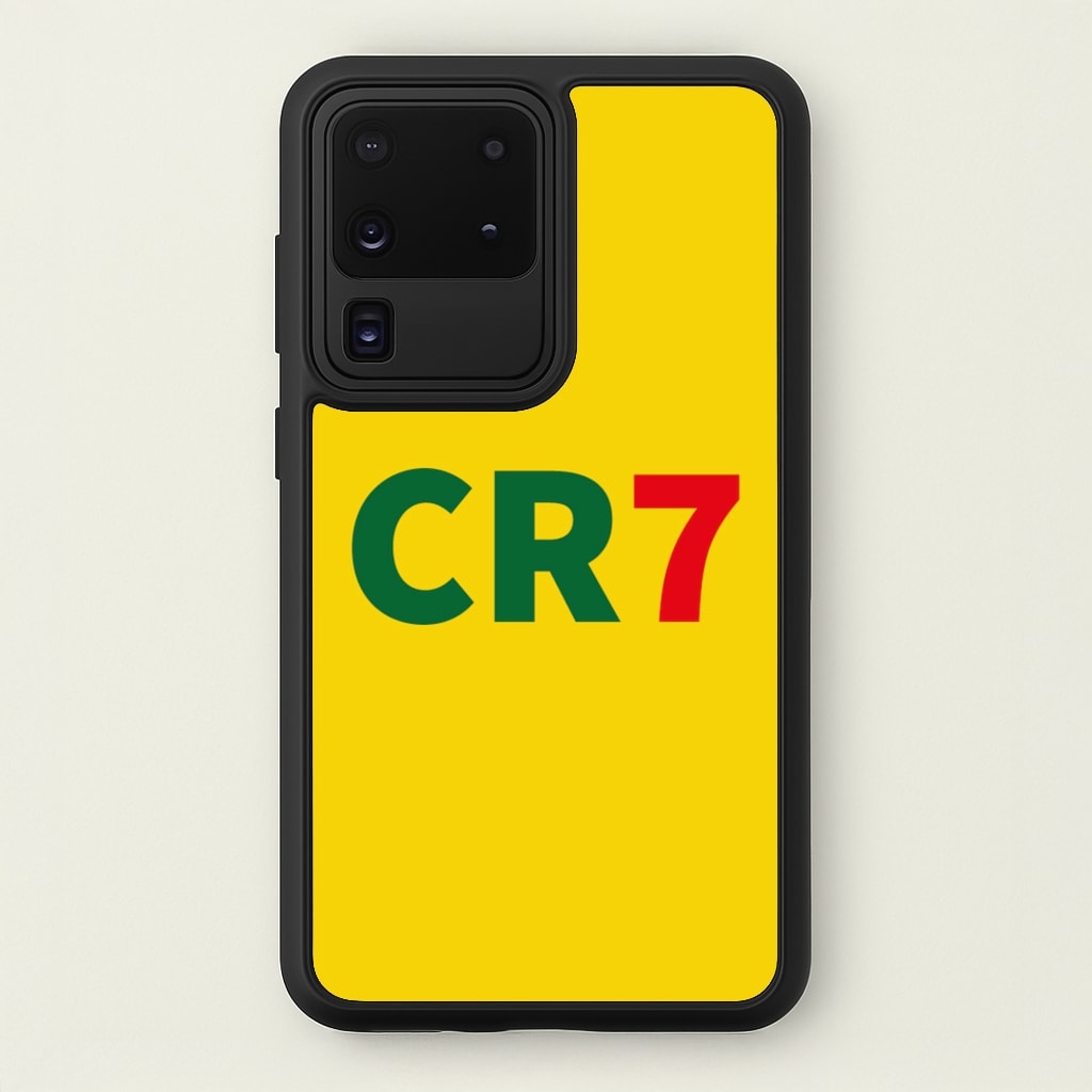 CR7 Logo - Ronaldo - Ronaldo Phone Case for Galaxy S20 Ultra