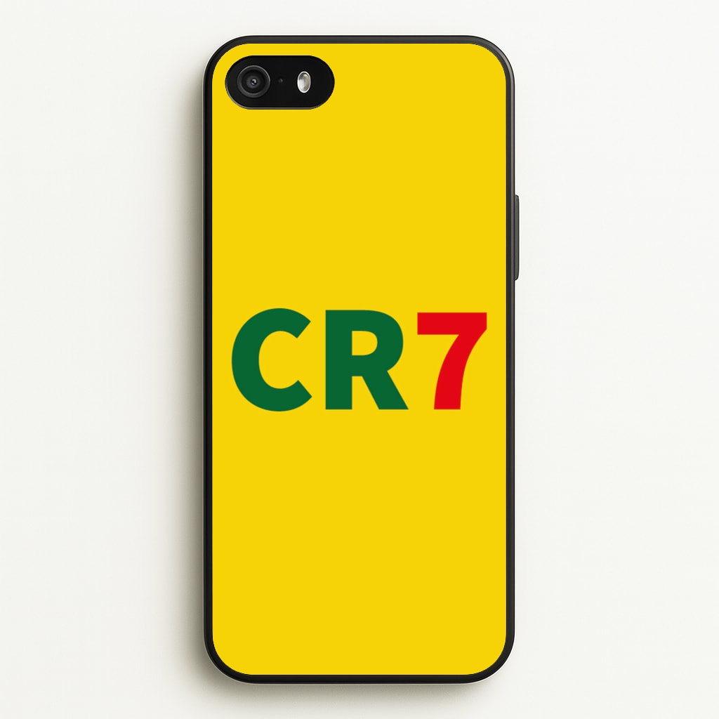 CR7 Logo - Ronaldo - Ronaldo Phone Case for iPhone 5 / 5s / SE 2016