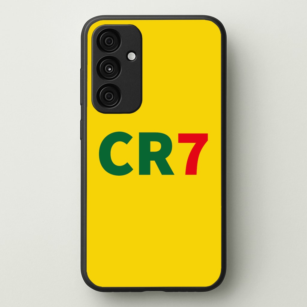 CR7 Logo - Ronaldo - Ronaldo Phone Case for Galaxy A55