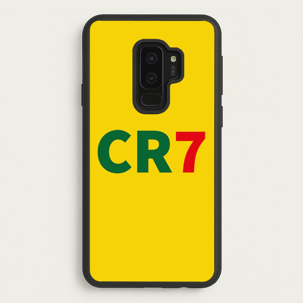 CR7 Logo - Ronaldo - Ronaldo Phone Case for Galaxy S9 Plus