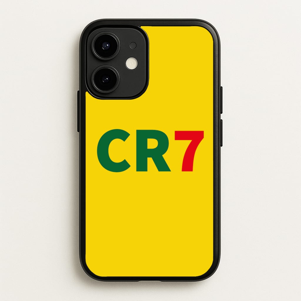 CR7 Logo - Ronaldo - Ronaldo Phone Case for iPhone 12 Mini