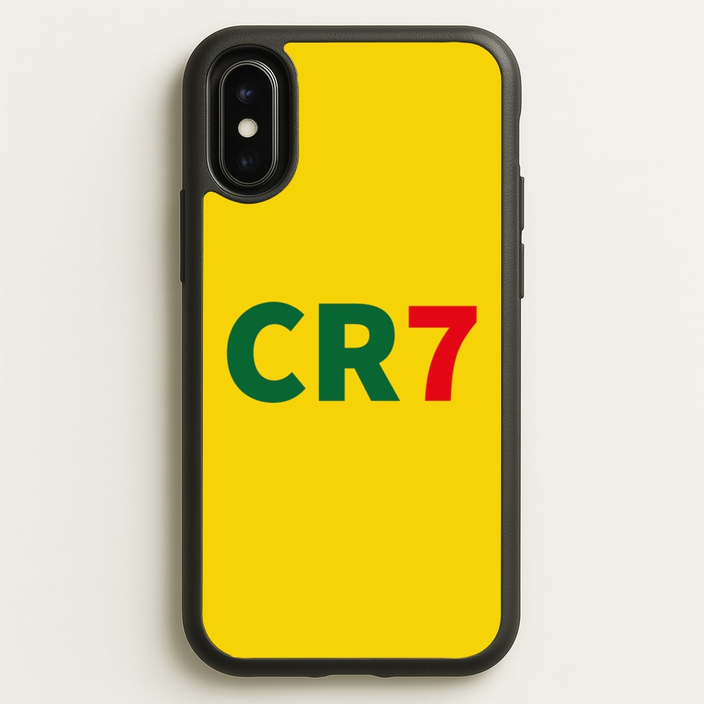 CR7 Logo - Ronaldo - Ronaldo Phone Case for iPhone X / XS