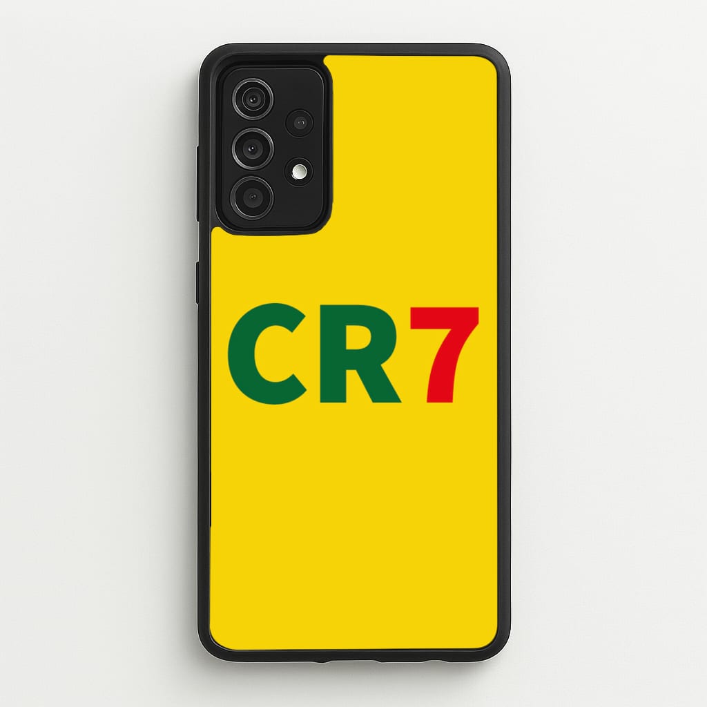 CR7 Logo - Ronaldo - Ronaldo Phone Case for Galaxy A52 / A52s