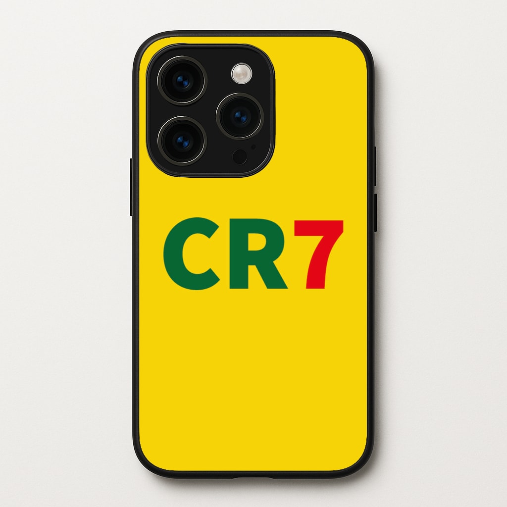 CR7 Logo - Ronaldo - Ronaldo Phone Case for iPhone 14 Pro