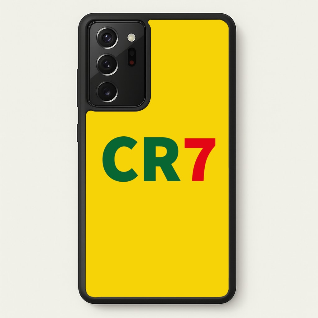CR7 Logo - Ronaldo - Ronaldo Phone Case for Galaxy Note 20 Ultra