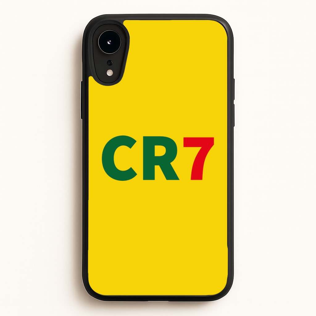 CR7 Logo - Ronaldo - Ronaldo Phone Case for iPhone XR