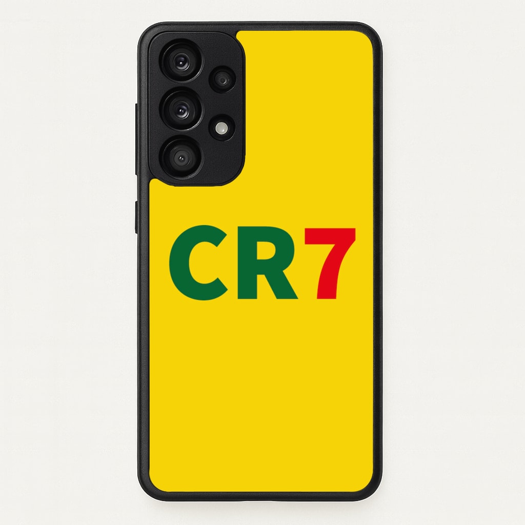 CR7 Logo - Ronaldo - Ronaldo Phone Case for Galaxy A33