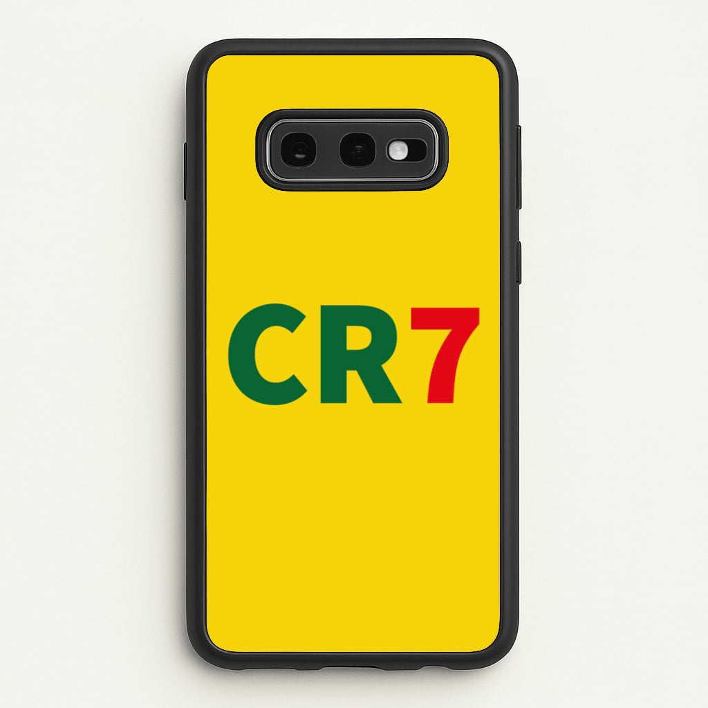CR7 Logo - Ronaldo - Ronaldo Phone Case for Galaxy S10e