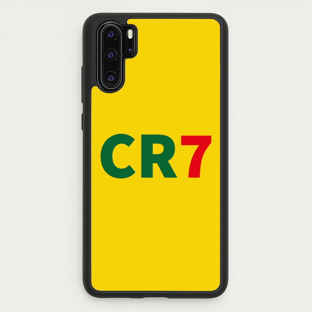CR7 Logo - Ronaldo - Ronaldo Phone Case for Huawei P30 Pro