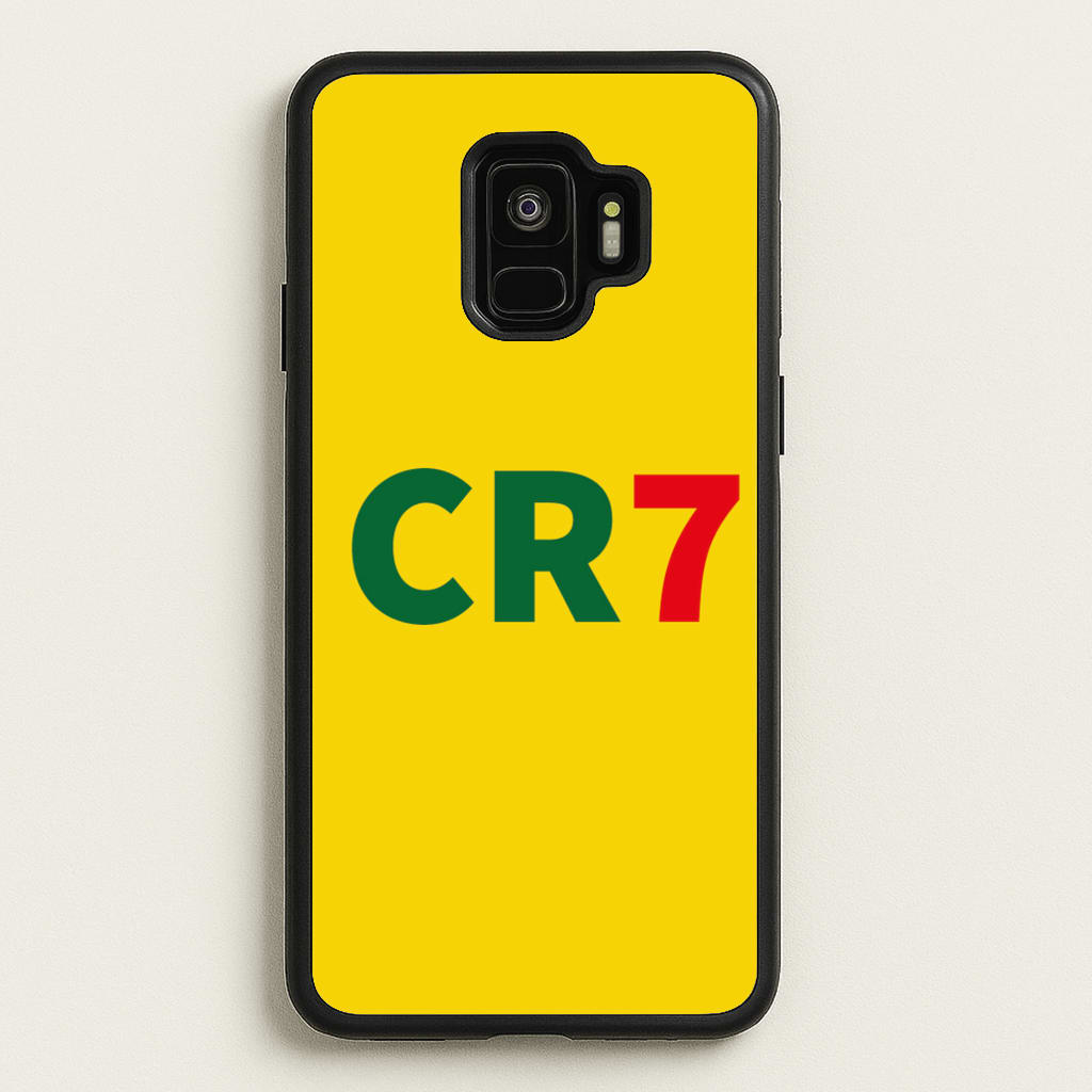 CR7 Logo - Ronaldo - Ronaldo Phone Case for Galaxy S9