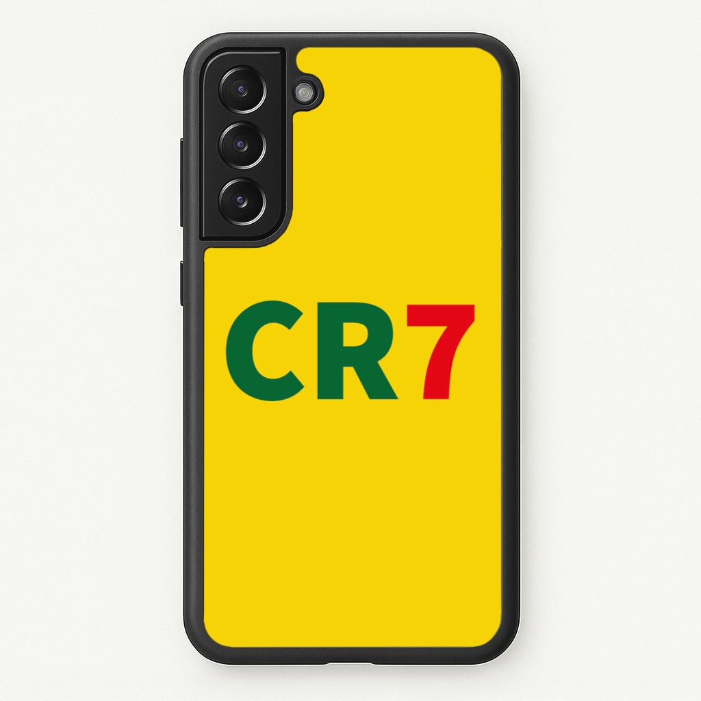CR7 Logo - Ronaldo - Ronaldo Phone Case for Galaxy S22 Plus