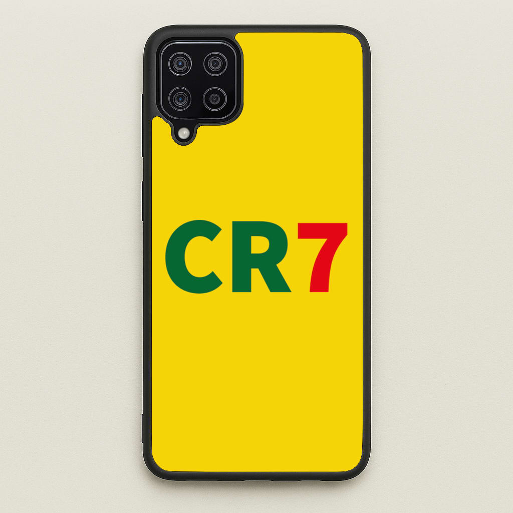 CR7 Logo - Ronaldo - Ronaldo Phone Case for Galaxy A12
