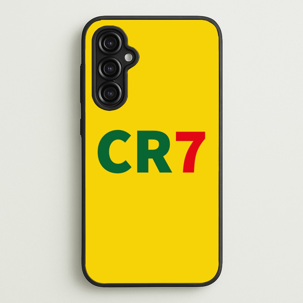 CR7 Logo - Ronaldo - Ronaldo Phone Case for Galaxy A14