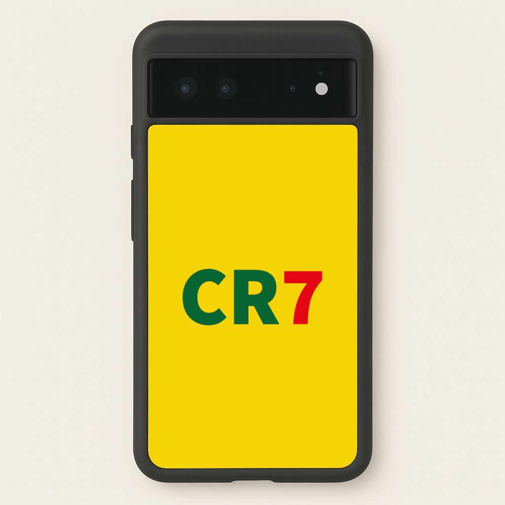 CR7 Logo - Ronaldo - Ronaldo Phone Case for Google Pixel 6