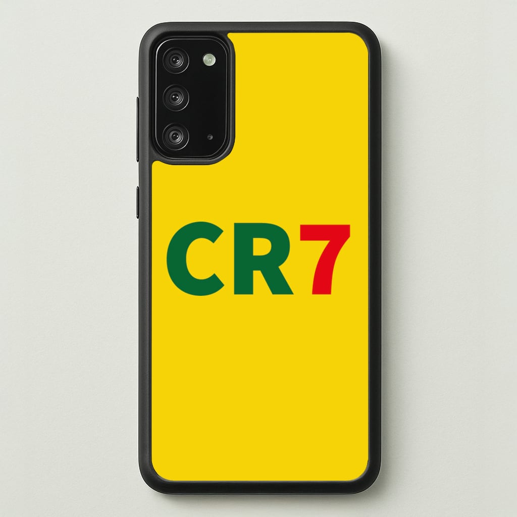 CR7 Logo - Ronaldo - Ronaldo Phone Case for Galaxy Note 20