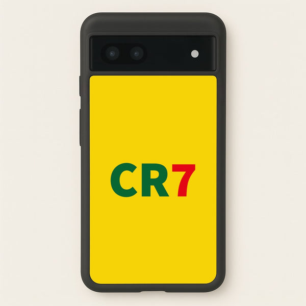 CR7 Logo - Ronaldo - Ronaldo Phone Case for Google Pixel 6a