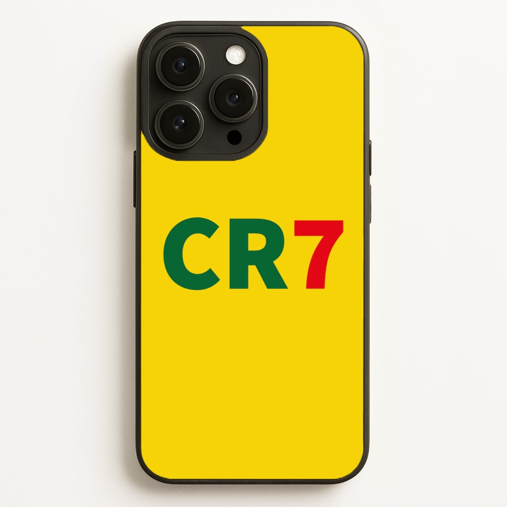 CR7 Logo - Ronaldo - Ronaldo Phone Case for iPhone 12 Pro Max
