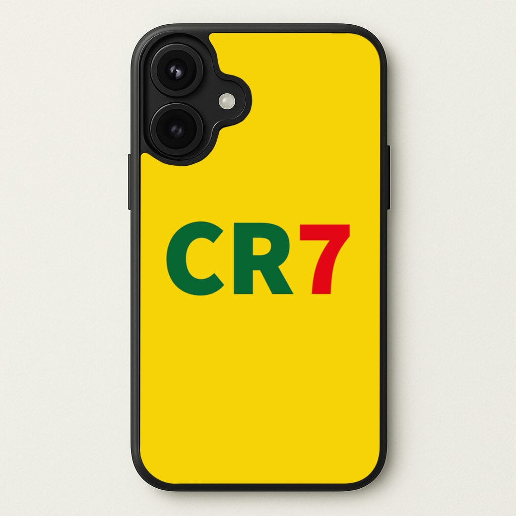 CR7 Logo - Ronaldo Phone Case for iPhone 17