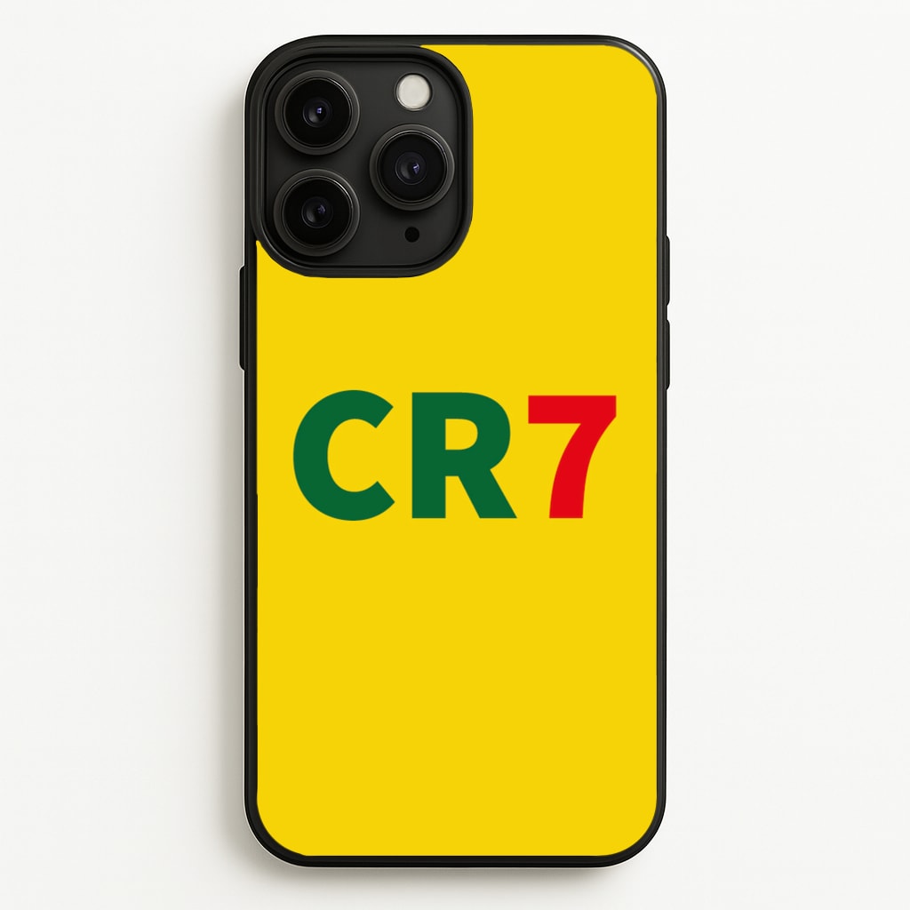 CR7 Logo - Ronaldo - Ronaldo Phone Case for iPhone 11 Pro