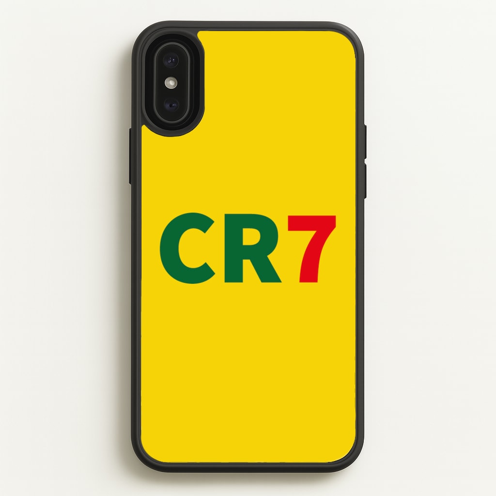 CR7 Logo - Ronaldo - Ronaldo Phone Case for iPhone XS Max