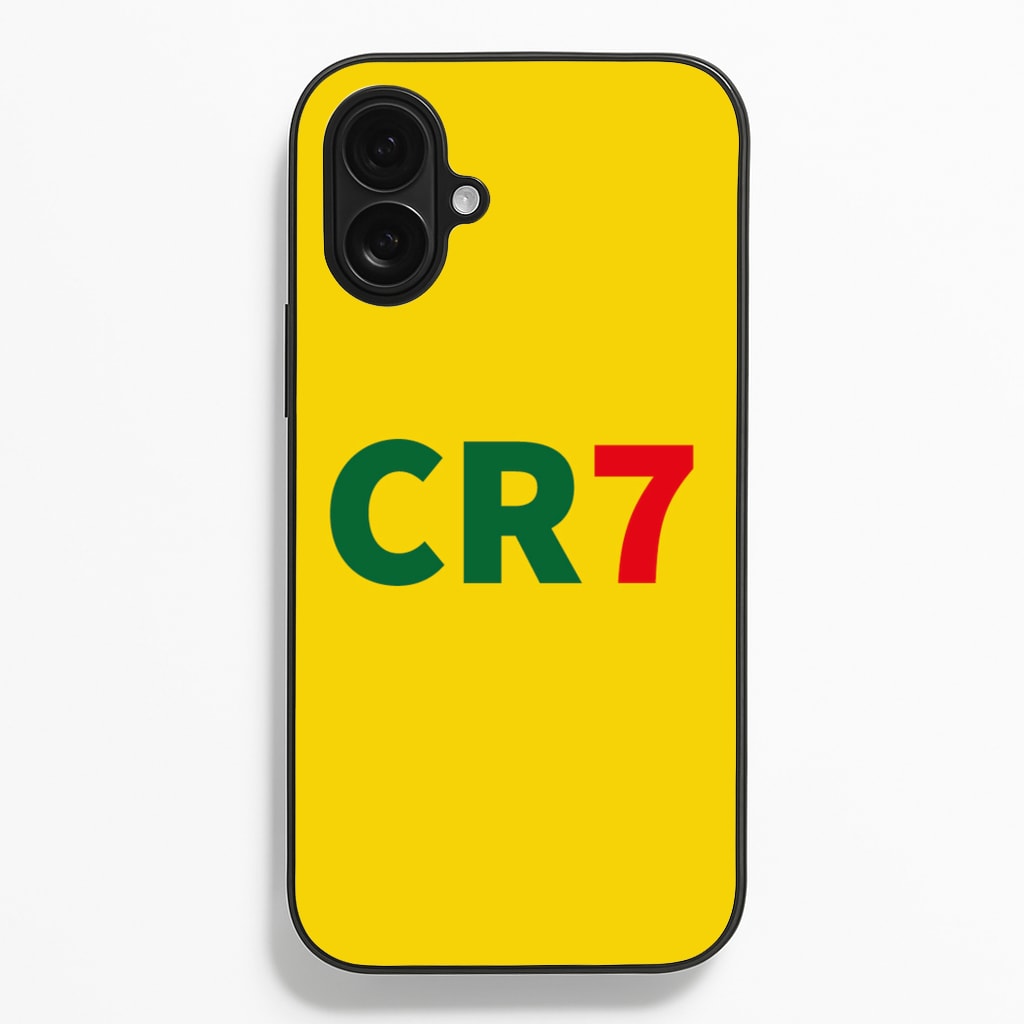 CR7 Logo - Ronaldo - Ronaldo Phone Case for iPhone 16 Plus