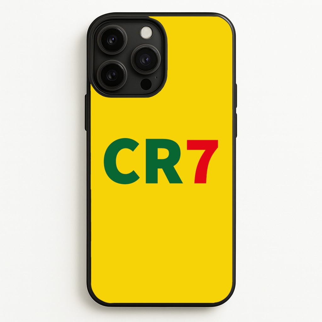 CR7 Logo - Ronaldo - Ronaldo Phone Case for iPhone 13 Pro Max