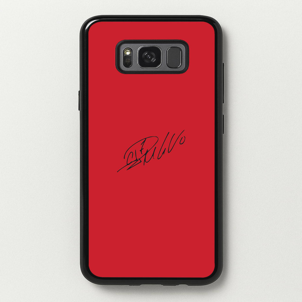Signature - Ronaldo - Ronaldo Phone Case for Galaxy S8