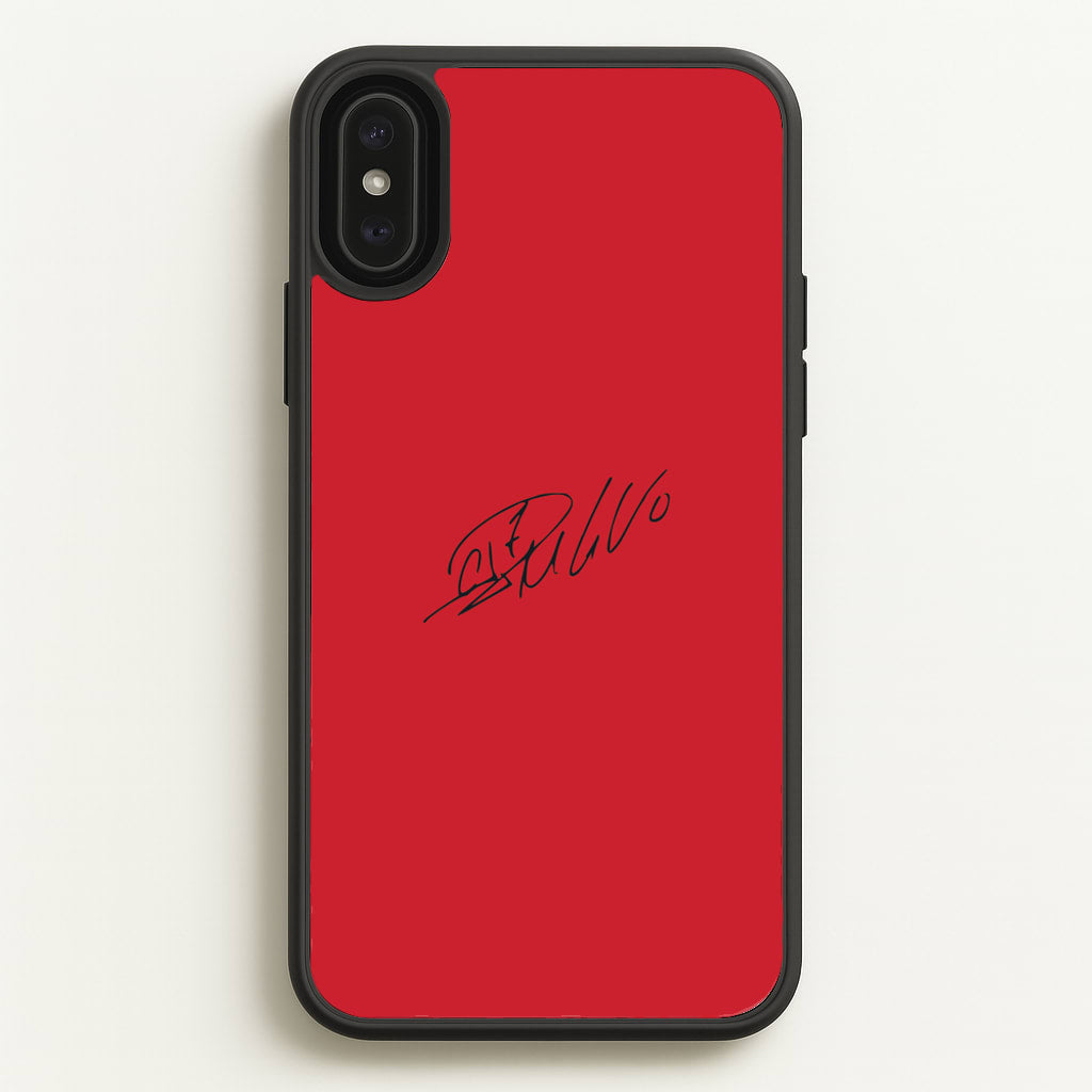 Signature - Ronaldo - Ronaldo Phone Case for iPhone XS Max