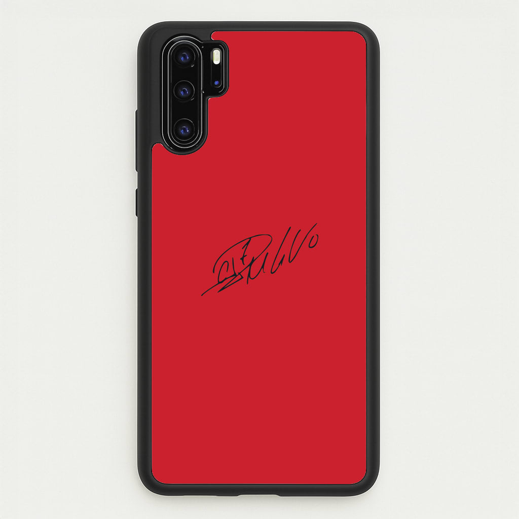 Signature - Ronaldo - Ronaldo Phone Case for Huawei P30 Pro