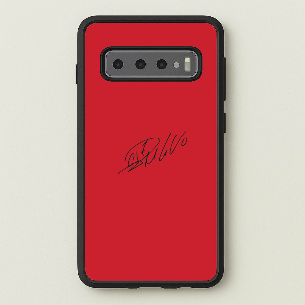 Signature - Ronaldo - Ronaldo Phone Case for Galaxy S10