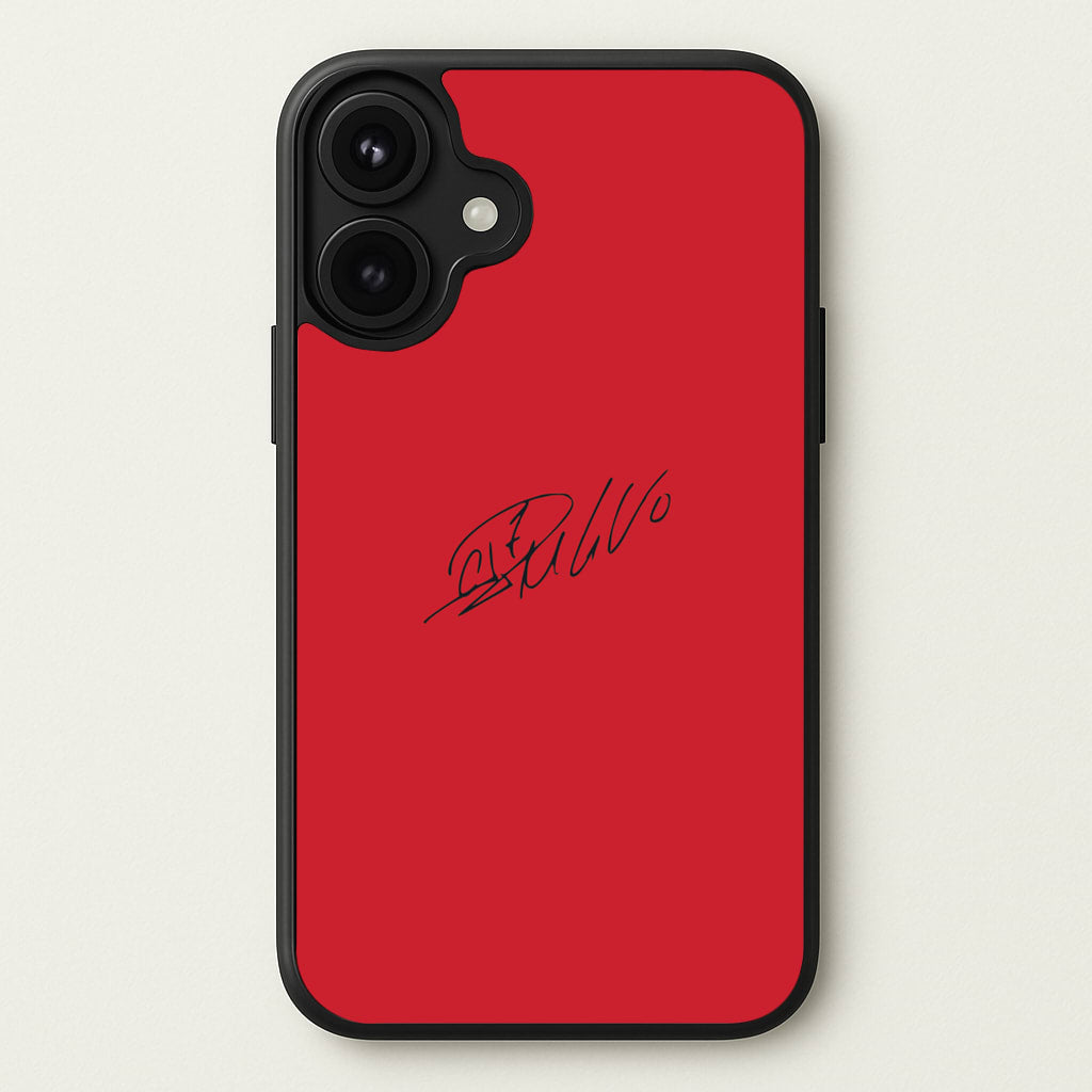 Signature - Ronaldo Phone Case for iPhone 17