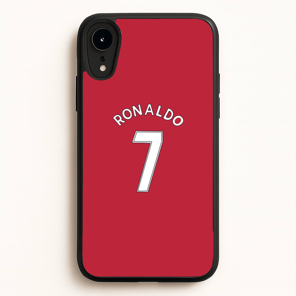Iconic 7 - Ronaldo - Ronaldo Phone Case for iPhone XR