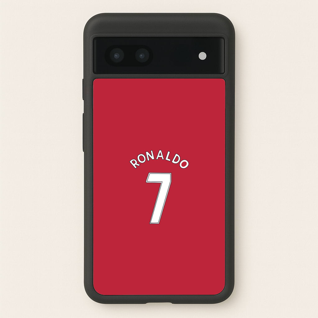 Iconic 7 - Ronaldo - Ronaldo Phone Case for Google Pixel 7a
