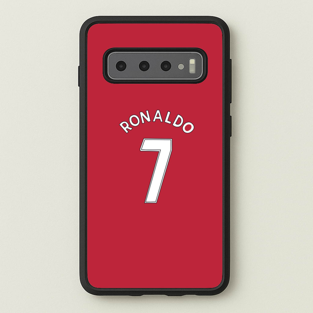 Iconic 7 - Ronaldo - Ronaldo Phone Case for Galaxy S10 Plus