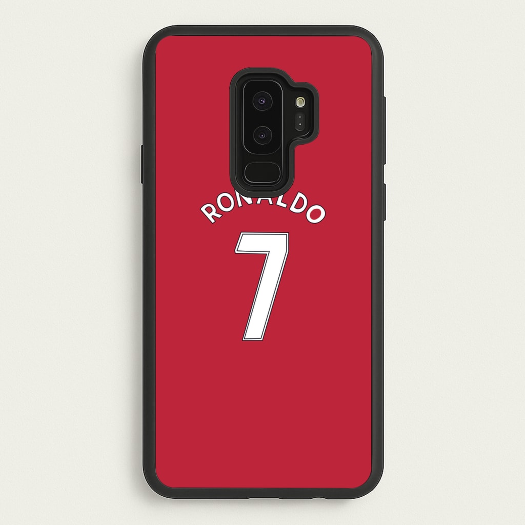 Iconic 7 - Ronaldo - Ronaldo Phone Case for Galaxy S9 Plus