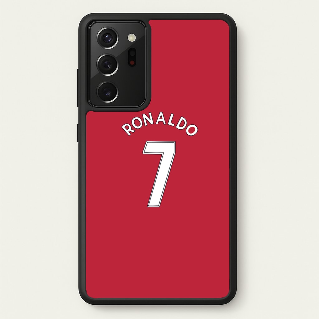 Iconic 7 - Ronaldo - Ronaldo Phone Case for Galaxy Note 20 Ultra