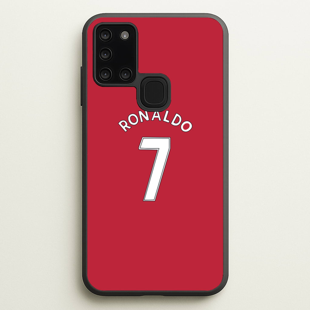 Iconic 7 - Ronaldo - Ronaldo Phone Case for Galaxy A21s