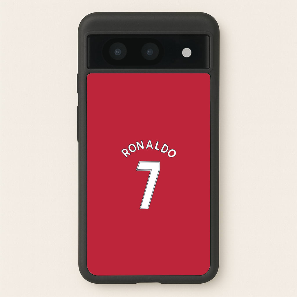 Iconic 7 - Ronaldo - Ronaldo Phone Case for Google Pixel 8a