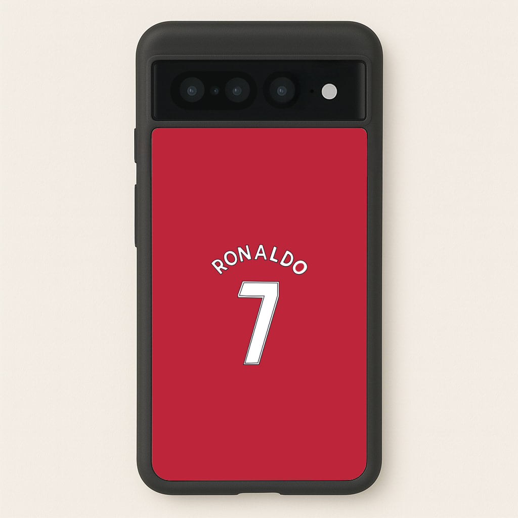 Iconic 7 - Ronaldo - Ronaldo Phone Case for Google Pixel 7 Pro