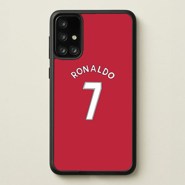 Iconic 7 - Ronaldo - Ronaldo Phone Case for Galaxy A71