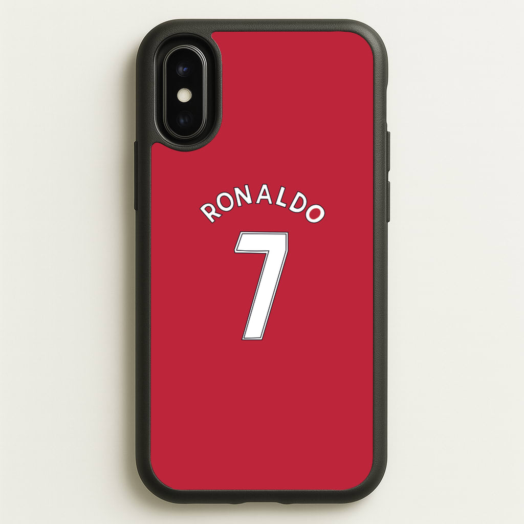 Iconic 7 - Ronaldo - Ronaldo Phone Case for iPhone X / XS