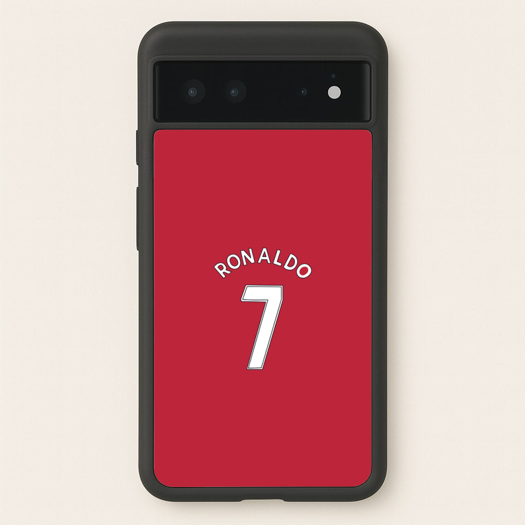 Iconic 7 - Ronaldo - Ronaldo Phone Case for Google Pixel 6
