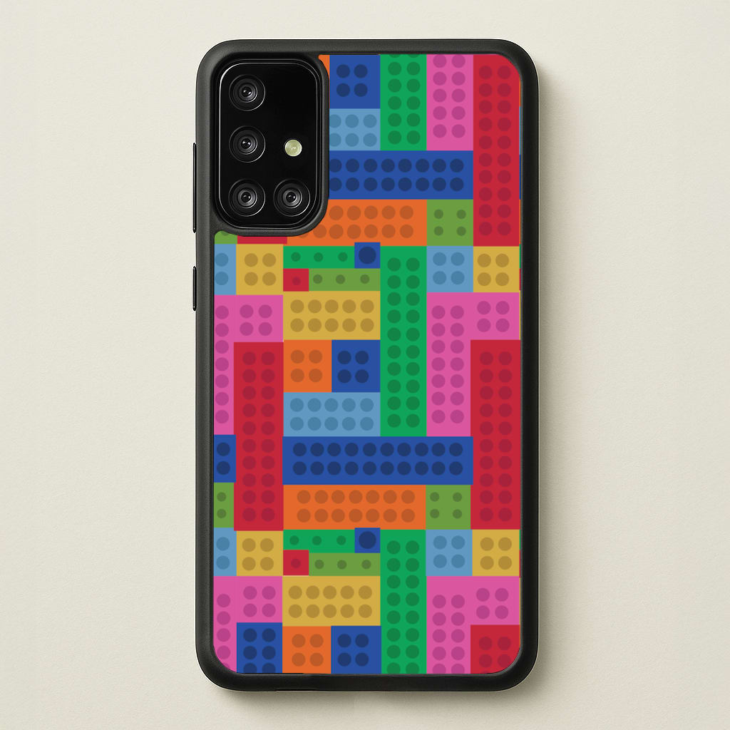 Brick Board - Bricks Phone Case for Galaxy A71