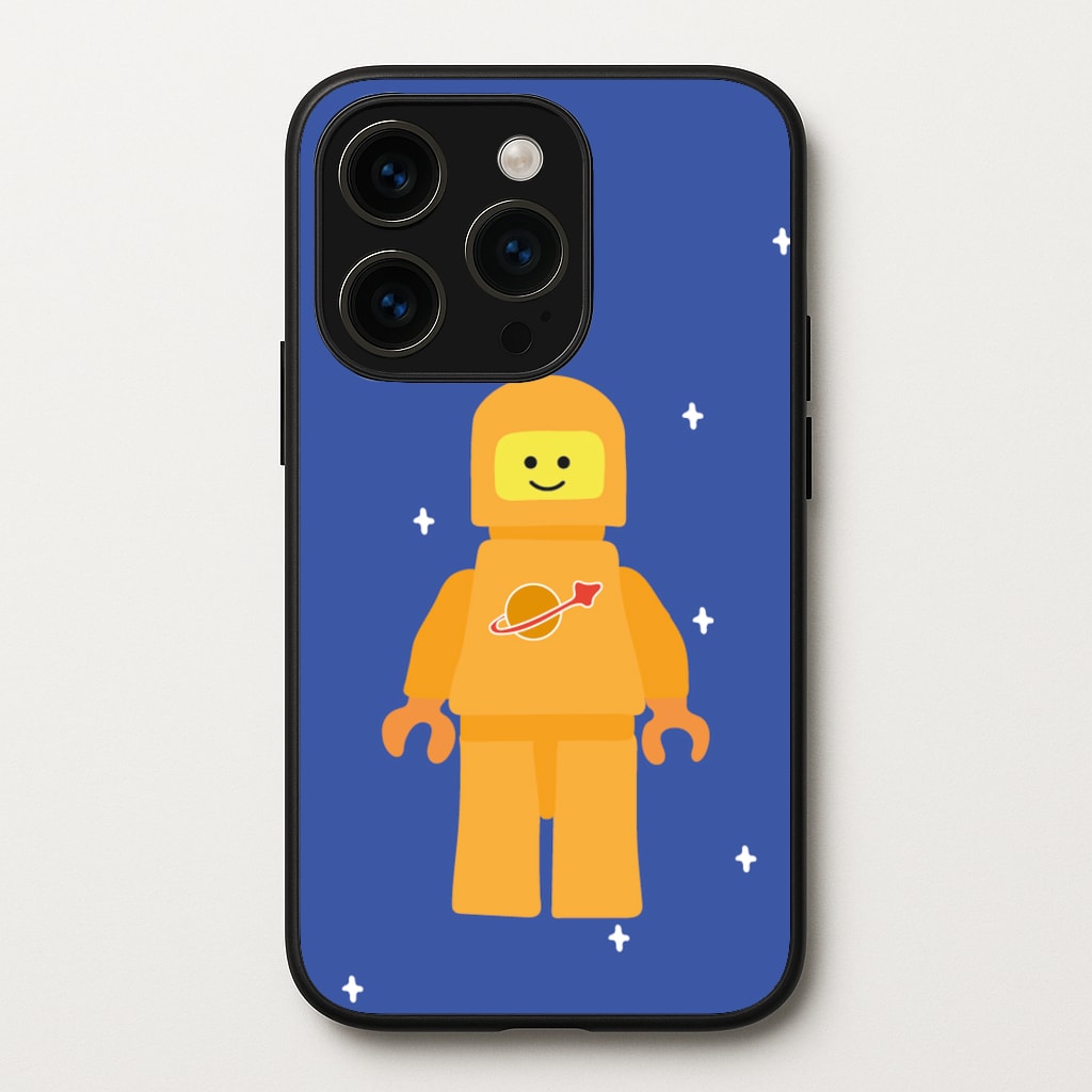Astronaut - Bricks - Bricks Phone Case for iPhone 14 Pro