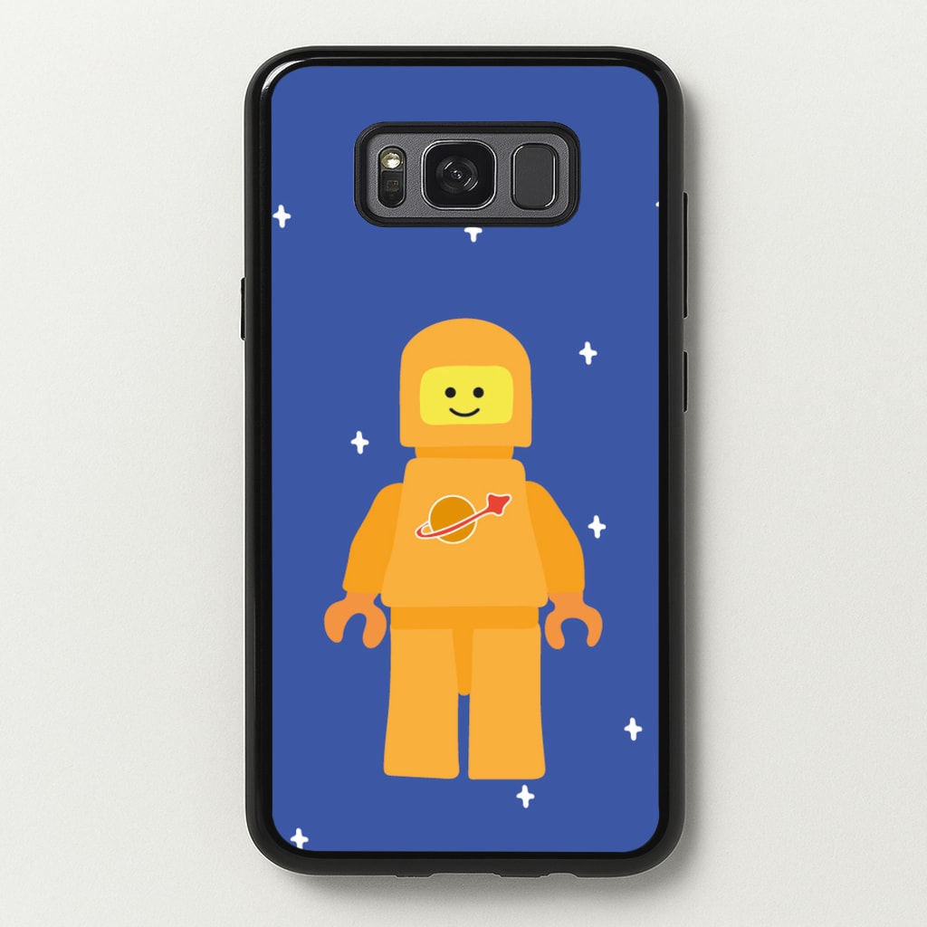 Astronaut - Bricks - Bricks Phone Case for Galaxy S8 Plus