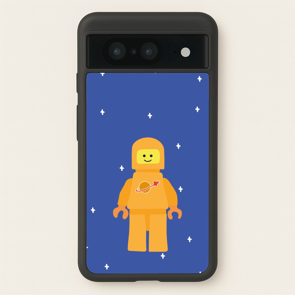 Astronaut - Bricks - Bricks Phone Case for Google Pixel 8