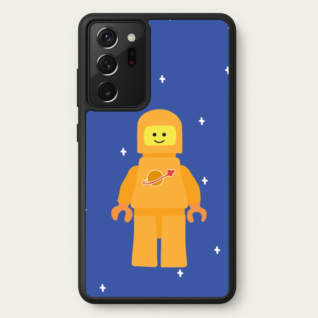 Astronaut - Bricks - Bricks Phone Case for Galaxy Note 20 Ultra