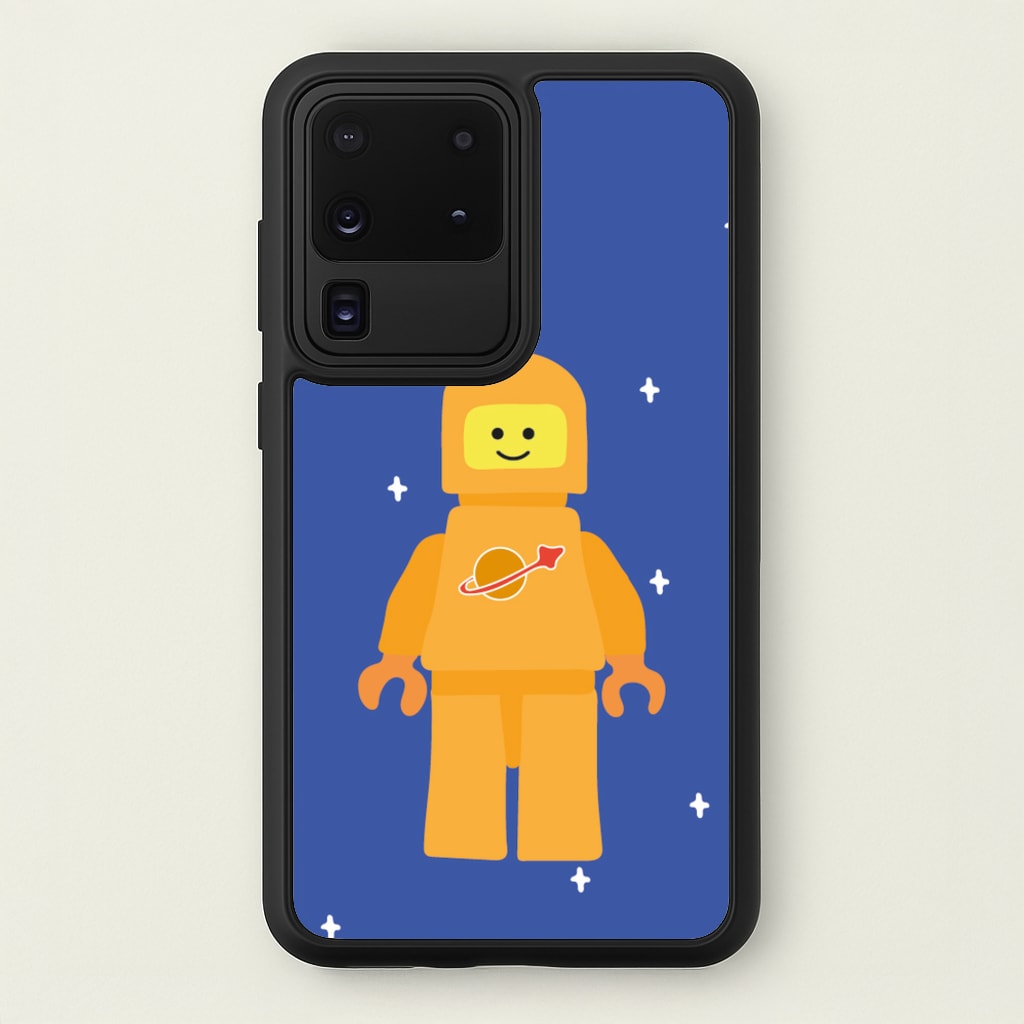 Astronaut - Bricks - Bricks Phone Case for Galaxy S20 Ultra