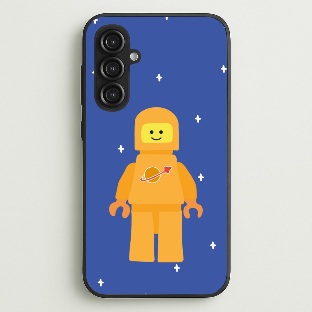 Astronaut - Bricks - Bricks Phone Case for Galaxy S23FE